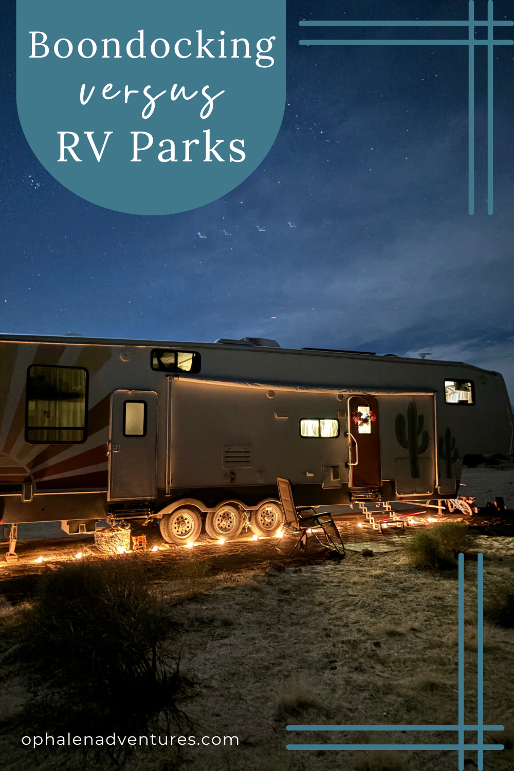 Dispersed RV camping versus RV park stays | O'Phalen Adventures